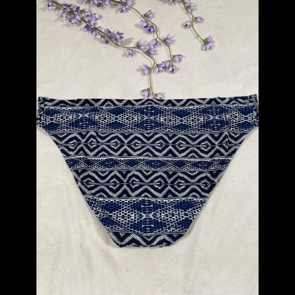 NEW La Blanca Designer Jeans‎ Side Shirred Hipster Bikini Bottom [SZ 14 US ] - Picture 10 of 12